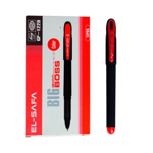 قلم جيل 1.0 ملي Big Boss احمر