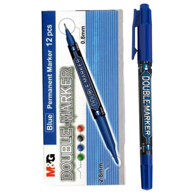 قلم ماركر ثابت MG - ماركر ثنائي 0.8 / 2.8 مم 