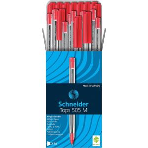 قلم جاف شنايدر توبس 505 -  1.0 ملى - احمر