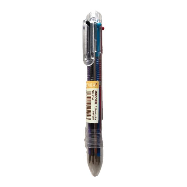 قلم 6 لون 0.7 ملى من JINBO 